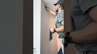 How to Install Vinyl Wallpaper in a Condominium Hallway [upl. by Ocire]