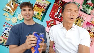 Iron Chef Dad vs Asian Snacks [upl. by Idmann]