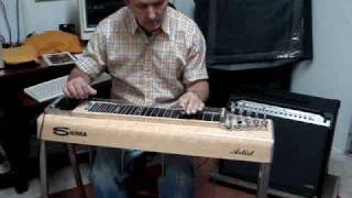 Sail Along Silvery Moon  PedalSteelGuitar [upl. by Alleiram]