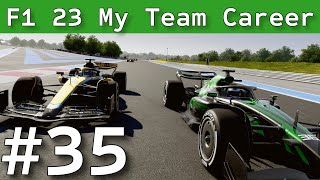 BRAND NEW RACE WINNER AT THE FRENCH GP F1 23 My Team Part 35 [upl. by Garibald217]