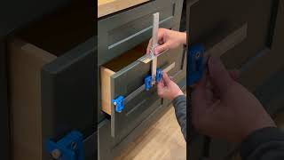 Install Cabinet Handles with King amp Charles Jig [upl. by Amatruda]