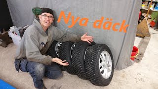 Nya däck till DDs garage [upl. by Aidnis]