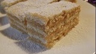 Mézes krémes Medové rezy Honey Cake [upl. by Earazed]