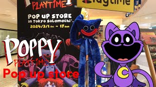 Going to another Poppy Playtime POP UP STORE in Tokyo [upl. by Bridgid]