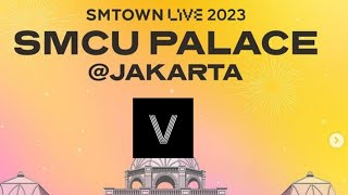 SMTown Live 2023 Smcu Palace Jakarta WayV Sakura ss [upl. by Ainnek]