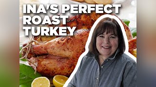 Ina Gartens Perfect Roast Turkey  Barefoot Contessa  Food Network [upl. by Anisah907]