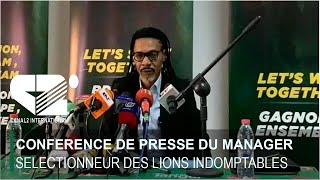 🚨CONFERENCE DE PRESSE DE RIGOBERT SONG  Listes des sélectionnés du Cameroun pour la CAN 2023 [upl. by Bentlee]