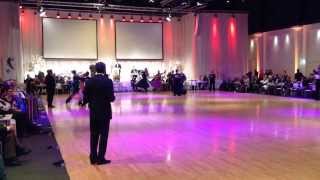 WDC DutchAL DMN 2014  Ballroom National Amateur Apoule finale  Quickstep [upl. by Anilyx]