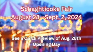 SCHAGHTICOKE FAIR  Aug 28  Sept 2 2024 [upl. by Marc]