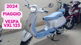 2024 Vespa VXL 125  Piaggio Vespa Smart amp Classic Look Detailed Features Specs Price caarnavtech [upl. by Atiuqcir829]