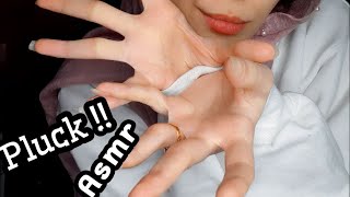 ASMR Stress amp Negativity plucking سحب الطاقة السلبية asmr arabic asmr [upl. by Nashoma]