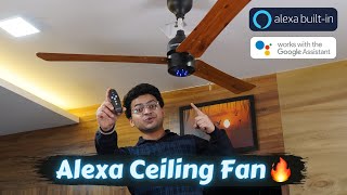 Smart Ceiling Fan 🔥Alexa  Remote Controlled  Atomberg Renesa Smart  Unboxing [upl. by Carberry]