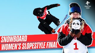 Womens Snowboard Slopestyle Final  Full Replay  Beijing2022 [upl. by Diarmid]