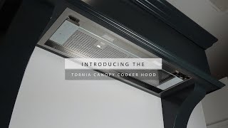 85cm Tornia Canopy Visor Cooker Hood [upl. by Neelahtak]