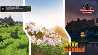 BSBE SHADER MCPE 12130 4GB DIVACE WORKING SHADERS [upl. by Vachill]