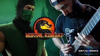 Mortal Kombat Reptile Skrillex  OG Theme  METAL MASHUP by Vincent Moretto [upl. by Kcirdorb]