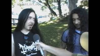 MAYHEM interview Quart Festival 2001 NRK TV [upl. by Gavan]