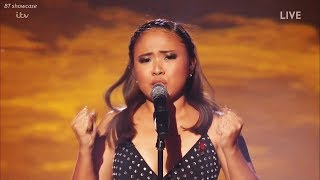 Alisah Bonaobra sings Amazing Praying for Time Her Last Song for X Factor 2017 Live Show Week 3 [upl. by Acir]