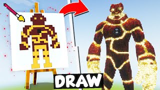 NOOB vs PRO DRAWING BUILD COMPETITION in Minecraft Episode 13 [upl. by Herrmann441]