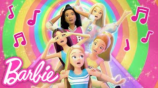 Videoclipe da Barbie  quotSonhe assimquot Correndo atrás de 🐶Filhotinhos e 🐼Panda   Musica da Barbie [upl. by Ahsilif]