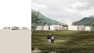 Architectural Rendering Photoshop Postproduction Workflow Timelapse [upl. by Dinesh427]