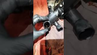 2012 Volkswagen Golf TDI 20 turbo diesel engine thermostat [upl. by Nicole977]