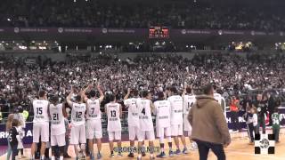 Grobari  OGREJAĆE OBASJAĆE  emocija u Areni  Partizan  Real Madrid 02012014 [upl. by Muhcon]