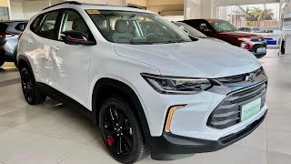 First Look Chevrolet tracker 2023 10L SUV 5 Seat  White Color  Interior and Exterior [upl. by Akcirehs474]