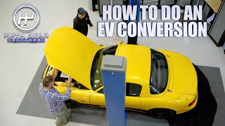 What is really involved in converting an IC car to EV  Fifth Gear [upl. by Jereme320]