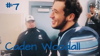 7 Caden Woodall Football Tiktok Eenie Meenie Justin Bieber with teammates full version [upl. by Etnaid]