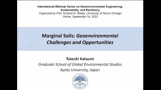 Marginal Soils Geoenvironmental Challenges and Opportunities [upl. by Trinetta]