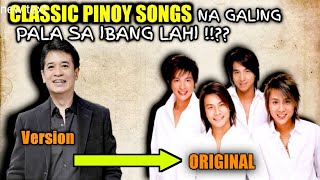 PART 1Classic FILIPINO Songs na Galing Pala sa mga FOREIGN Singers [upl. by Ahearn893]