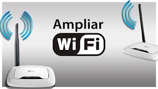 Cómo usar un ROUTER como REPETIDOR WiFi [upl. by Natelson]