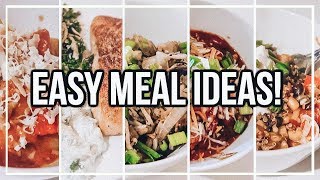 EASY 1 PERSON MEAL IDEAS  Healthy Recipes for 1 Person [upl. by Deutsch]