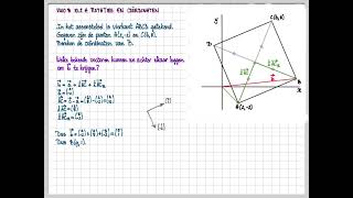 vwo B 102 A Rotaties en coördinaten [upl. by Aivin]