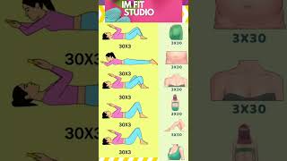 TONE ur Body with This 10 Minute DAILY WORKOUThealth imfitstudio healthtips healthylifestyle [upl. by Yeldah]