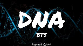 DNA Lyrics  BTS [upl. by Ridley]