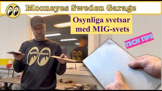 OSYNLIGA SVETSAR I BILPLÅT MED MIGSVETS [upl. by Htez]