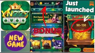 YN 777  fully New Yono app Today  yn 777 rummy kaise khele  yn 77 new Yono rummy app with bonus [upl. by Eniarda]