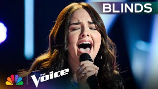 Kamila Kiehne Shines Her Light with Her Cover of quotBlack Velvetquot  The Voice Blind Auditions  NBC [upl. by Babette]