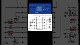 Simple inversor DCAC mecatronica circuitoselectronicos pwm inversoresdcac [upl. by Oiramel]