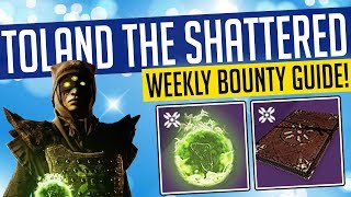 Destiny 2  TOLAND THE SHATTERED Trove Guardian Location Easy Journal Pages amp More [upl. by Suriaj]