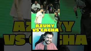 AZUKY VS CACHA🔥😎  REACCIÓN FMS MÉXICO [upl. by Sivrup763]