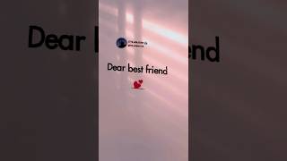 Please share your best friend 💞  friendship bestfriend lovestatus tweetreels trending shorts [upl. by Bosson]