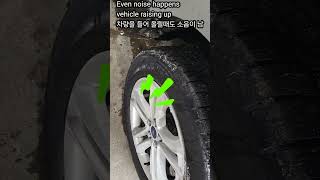 Squeaking Noise lower control arm  Listen Noise and learn how to check it  NoiseSuspension edge [upl. by Ambert882]