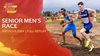 INCREDIBLE Ingebrigtsen 🔥🇳🇴 Senior mens race replay  Antalya 2024 [upl. by Alikam]