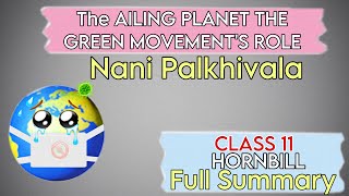 The ailing planet the green movements role class 11 [upl. by Woermer]