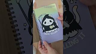 My first notebook sample for my stationery shop notebooks stationery [upl. by Naro]