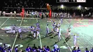 Collinsville Kahok Football vs Althoff Crusaders Part 2 [upl. by Winter]