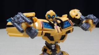 Transformers Prime Deluxe BUMBLEBEE EmGos Transformers Reviews N Suff [upl. by Mallina]